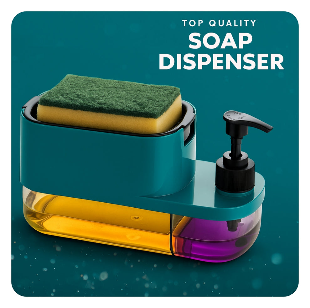 ShopBlink® 3 In 1 Soap Dispenser 🧽