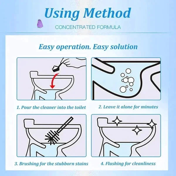 Toilet Active Cleaning Powder - (BUY 1 GET 1 FREE)