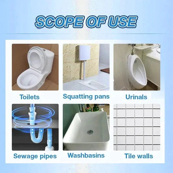 Toilet Active Cleaning Powder - (BUY 1 GET 1 FREE)