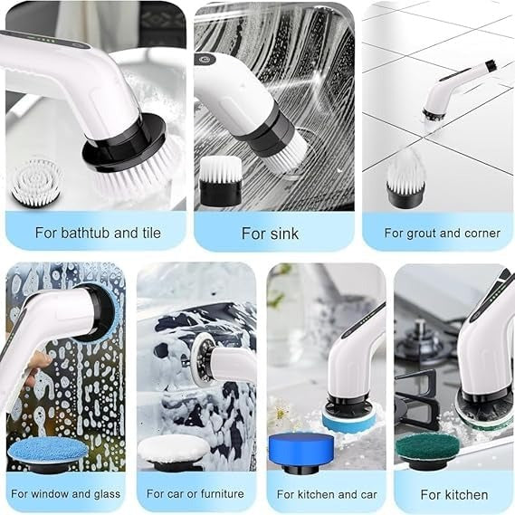 Spinova™ 9 in 1 Heavy Duty Scrubber