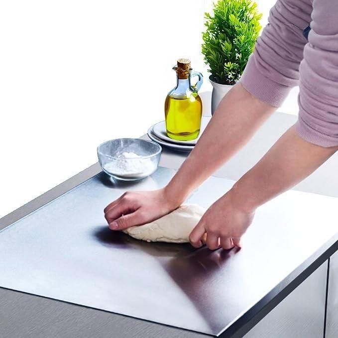 Stainless Steel Chopping Board (34x23cm)