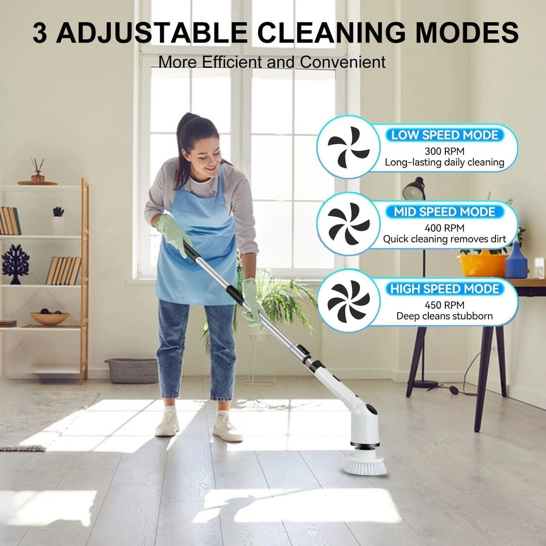 Spinova™ 9 in 1 Heavy Duty Scrubber