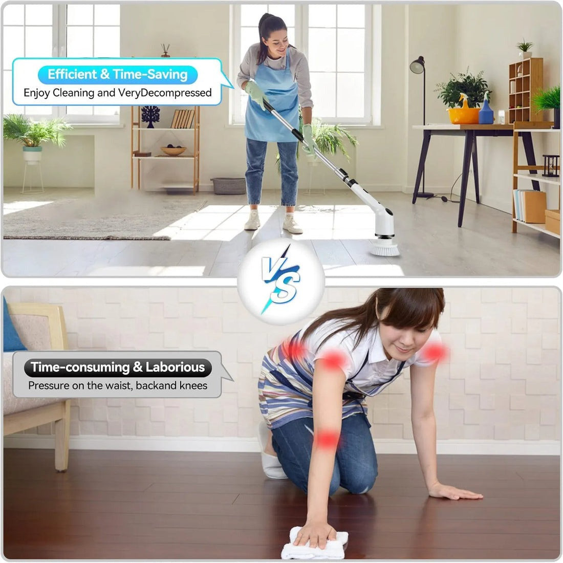Spinova™ 9 in 1 Heavy Duty Scrubber