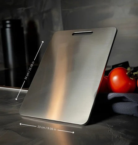 Stainless Steel Chopping Board (34x23cm)