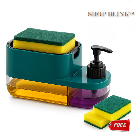 ShopBlink® 3 In 1 Soap Dispenser 🧽