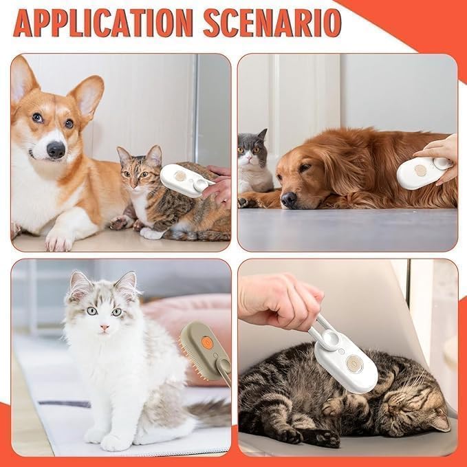 Petzumo™ Deep Clean | Detangle | Shine – The Ultimate Grooming Tool for Your Pets