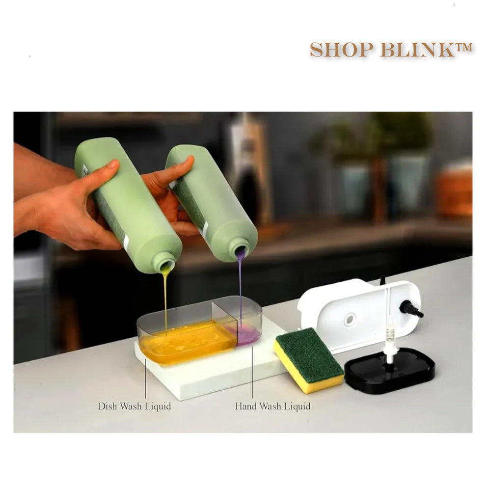 ShopBlink® 3 In 1 Soap Dispenser 🧽